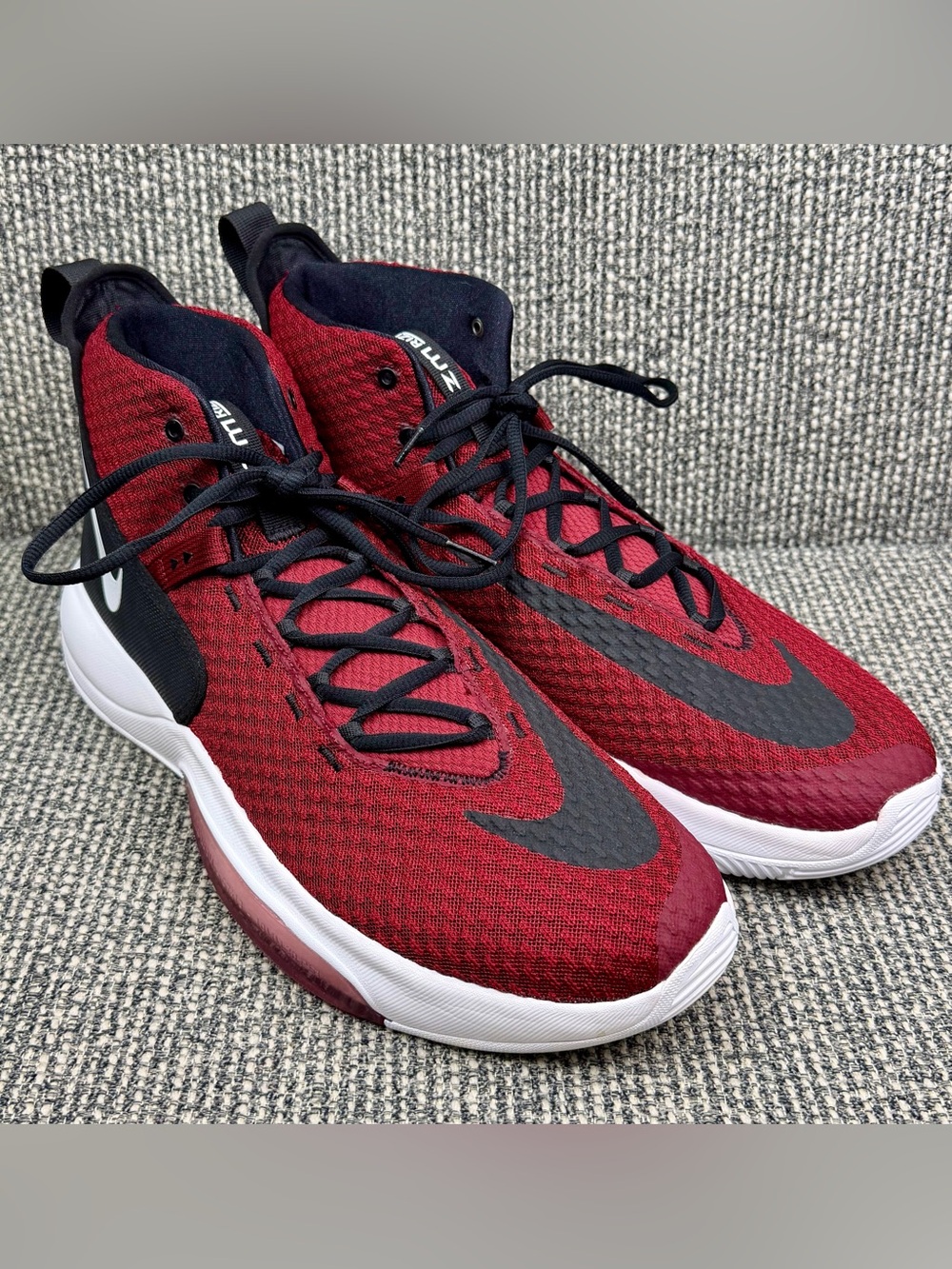 Nike Zoom Rize TB Mens 15 Team Red Black Basketball Shoes BQ5468-601